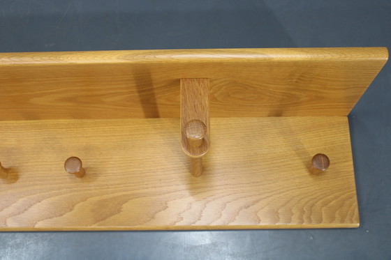 Image 1 of Raro appendiabiti da parete in legno di frassino Aksel Kjersgaard degli anni '70, Danimarca