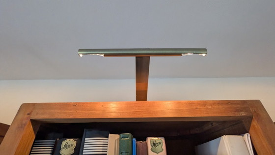 Image 1 of Ensemble de 4 bibliothèques en teck + éclairage