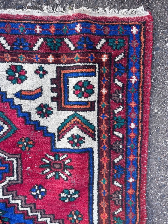 Handmade Hamadan Persian Rug 195/130cm – Rugs & carpets, Wool (photo 3 of 10)