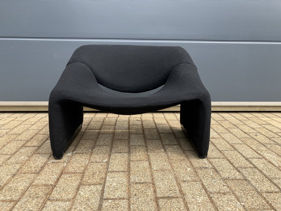 Image 1 of Artifort Groovy F598 y silla Tongue F577, Pierre Paulin para retapizar