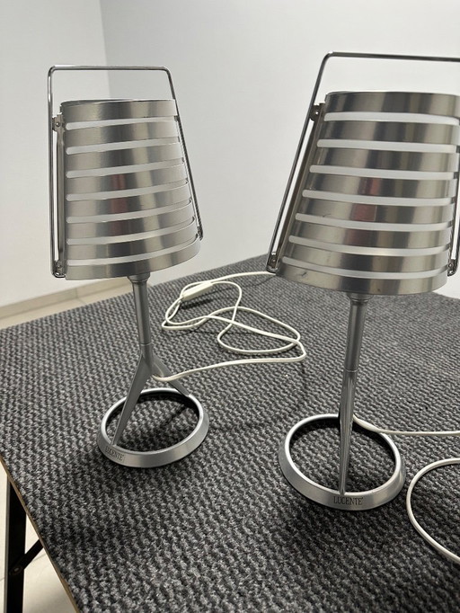 Trendy, atmospheric, modern (night) table lamps