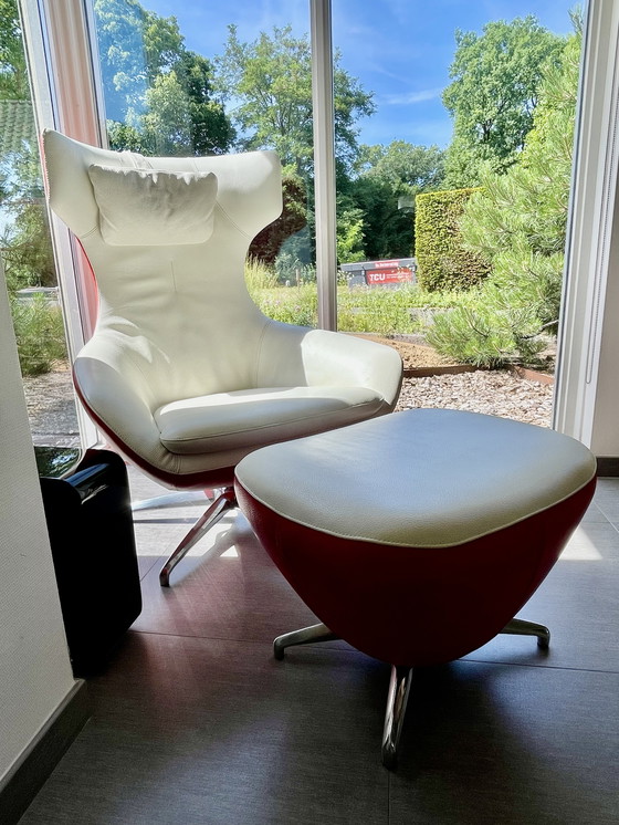 Image 1 of Caruzzo fauteuil + poef