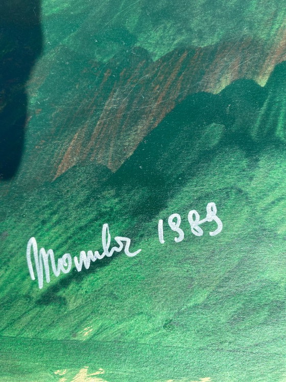 Senza titolo (Paesaggio più profondo) 1989 – Renato Mambor, Paintings & Drawings, Paper (photo 3 of 10)