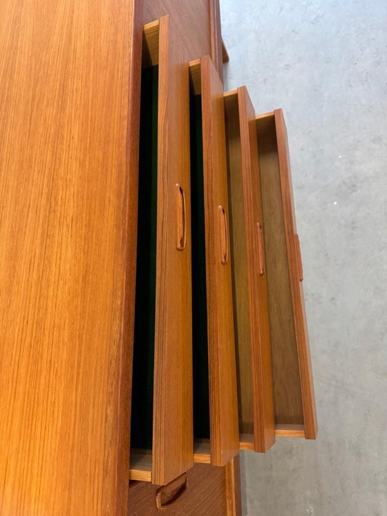 Image 1 of Buffet en teck style années 60, Bartels, 2,50 m