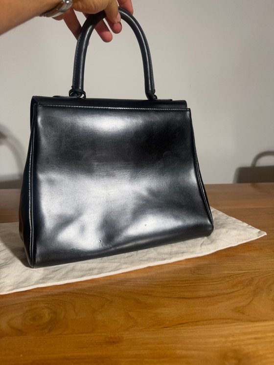 Delvaux Brillant MM Handbag – Black Leather – Top handle bags (photo 6 of 10)