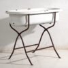 Baignoire ancienne en fer émaillé – Europe Centrale, circa 1950 #10 – Objets déco, Industrieel (photo 9 of 40)