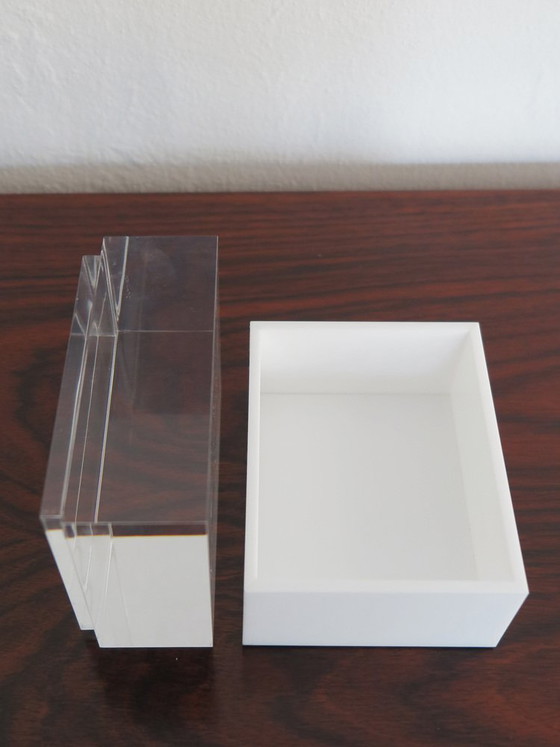 Acrylic glass boxes by Alessandro Albrizzi, 1990s, set of 2, Decorative Objects, Plexiglass (photo 18 of 19)