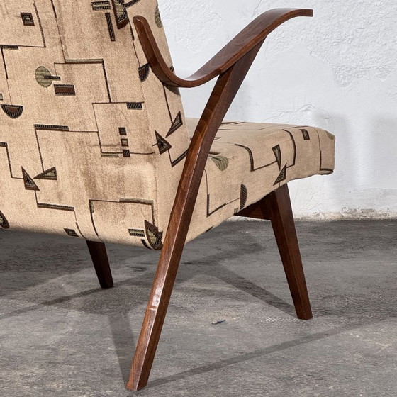 Pair of Armchairs by Tatra Nábytok, 1960s – Textile (photo 3 of 11)