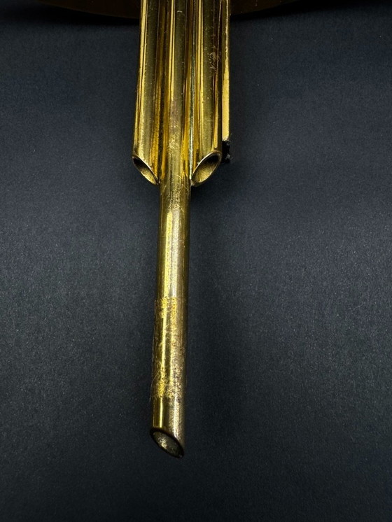 Image 1 of Coppia di appliques Maison Charles "Lauriers", 1960 circa