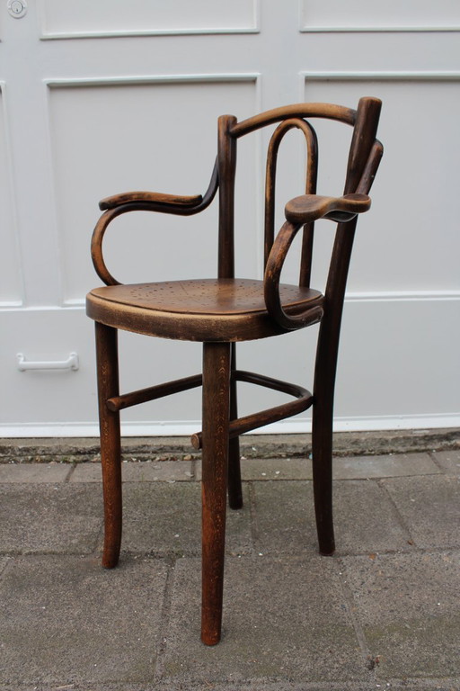 Original Thonet Children's High Chair Model No 2