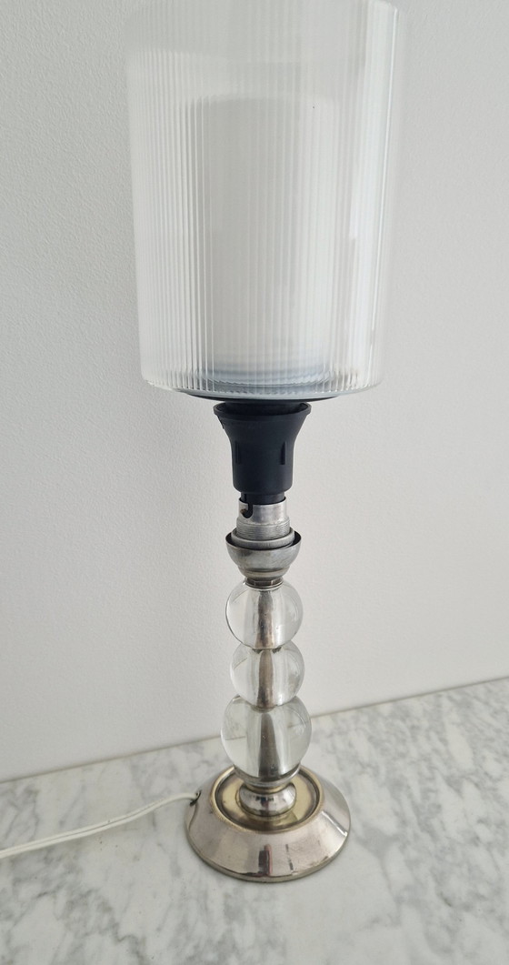 Image 1 of Lampada in stile Jacques Adnet degli anni &#39;50