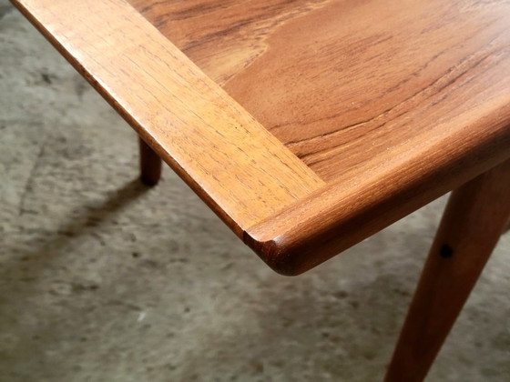 Grete Jalk GJ106 Couchtisch für Glostrup Møbelfabrik, Dänemark 1960, Couchtische, Holz, Braun (Foto 7 von 9)