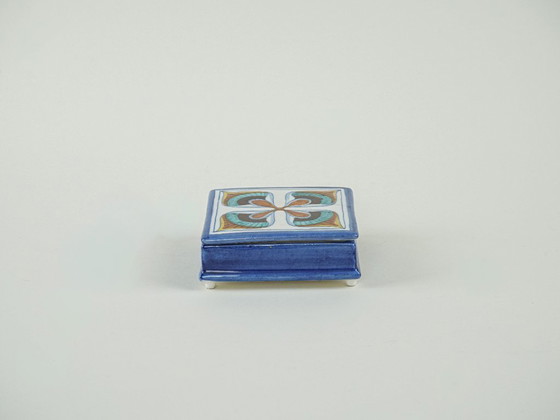 Image 1 of Toscari ceramic box, Italian design, 1970s, production: Italy