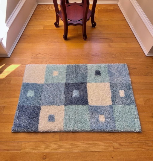 Tapis CUTE en laine fait main – coloris personnalisables 100cmx70cm