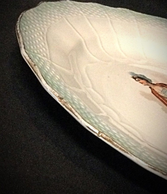 Image 1 of Antiker Fayence-Teller „Hamage Nord“ – 20. Jahrhundert – 2Y33