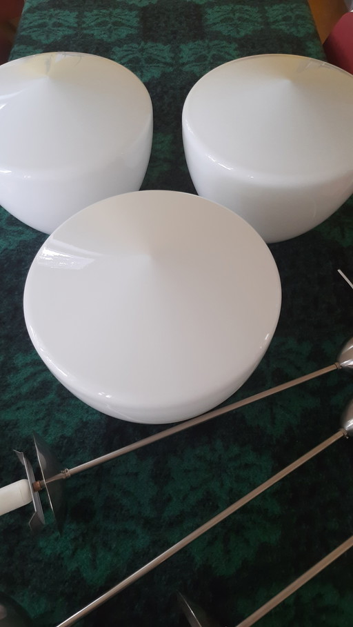 3x schoollampen Gispen