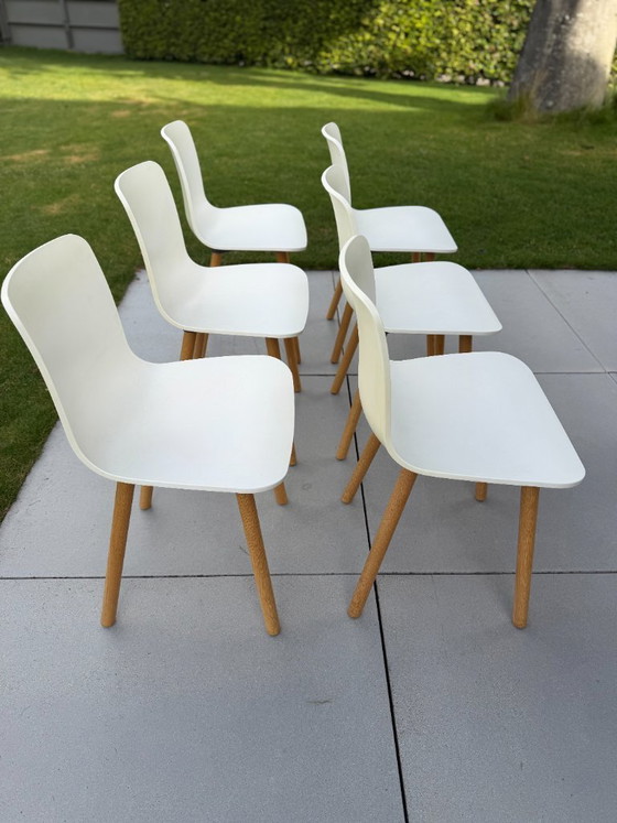 Image 1 of Vitra Hall Wood - 6 sedie