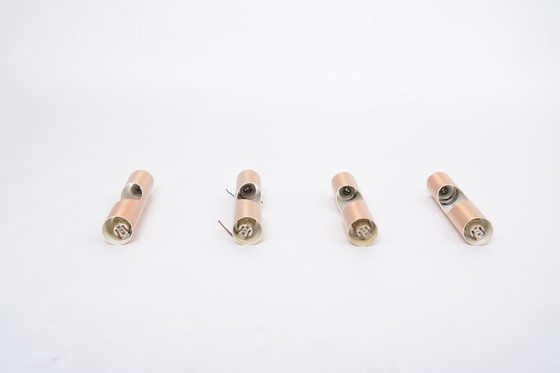 Image 1 of Mid Century Fuga Metall-Wandleuchten von Maija Liisa Komulainen für Raak, 1964, 4er-Set