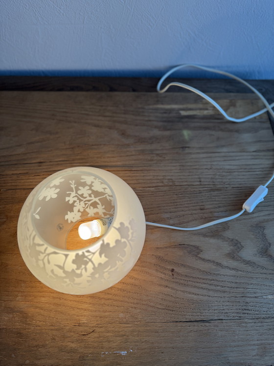 Image 1 of IKEA Knubbig retrolamp wit glas 18cm