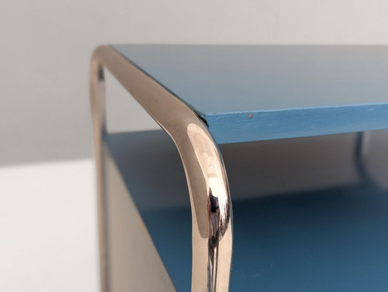 Image 1 of Table de nuit Thonet B 107 par J. Fenyves, années 1930