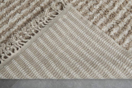 Image 1 of Moroccan rug minimalist striped design  3X2m 