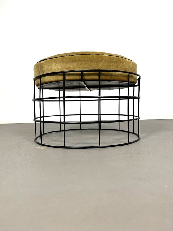 Image 1 of Vroege editie T1 draadhocker van Verner Panton voor Plus Linje Denemarken 1959