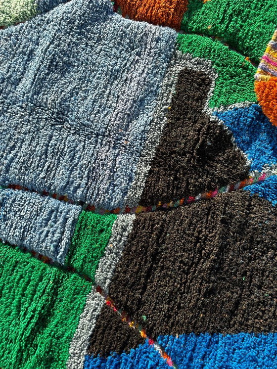 Image 1 of Tappeto berbero marocchino colorato 200x300 cm