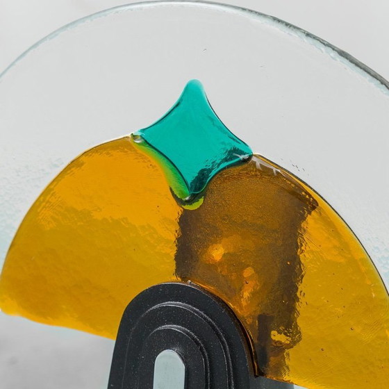 Image 1 of SET DI 3 LAMPADE VINTAGE IN VETRO DI MURANO DI GAMBARRO & POGGI, DESIGN ANNI '80