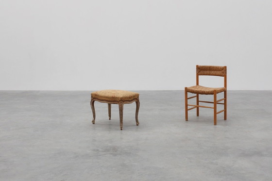 Image 1 of 19th Century French Louis XV style piano bench or stool