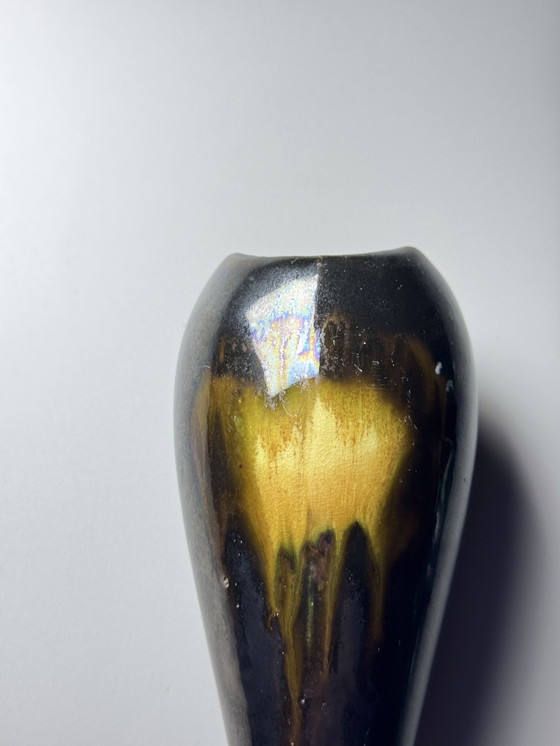 Image 1 of Set – Thulin, 1930s - Art Deco Drip-Glazed « Airain »