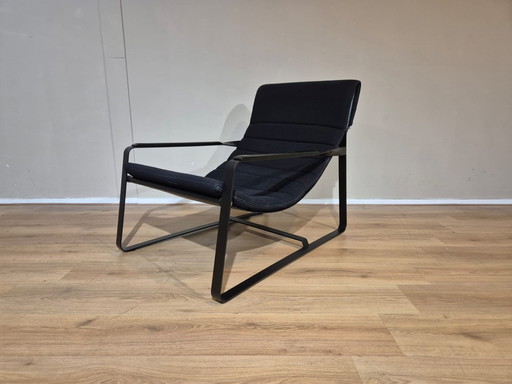 Minotti Hopper - Fauteuil - Relaxstoel - Nieuwstaat - Zwart