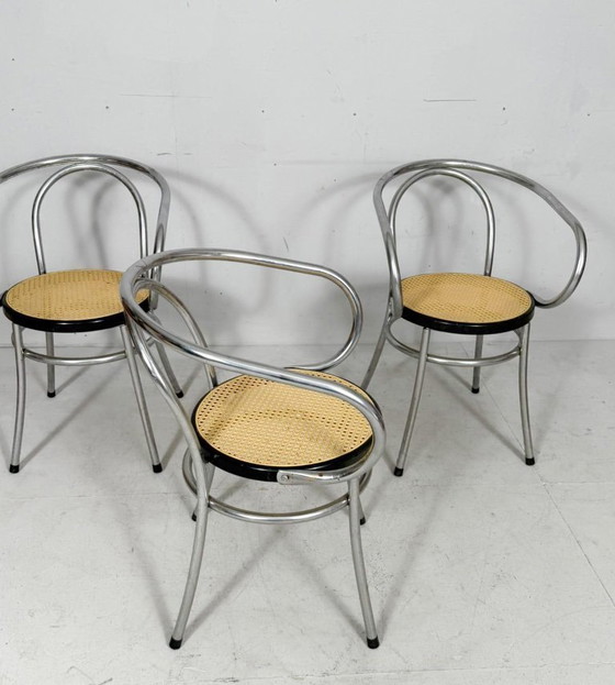 Image 1 of 4er Set Stühle/Esszimmerstühle im Stile von Thonet, Deutschland, 90er Jahre