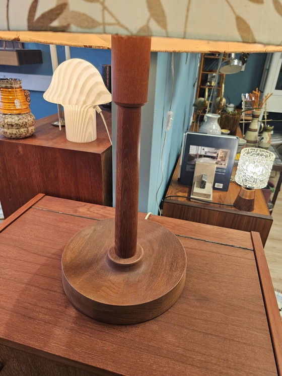 Vintage Domus Denemarken Table Lamp – Wood (photo 7 of 15)