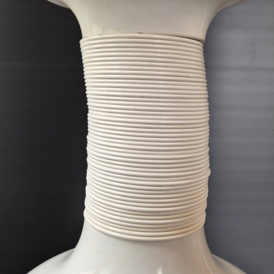 Image 1 of Vintage hanglamp uit de jaren 60, wit gelakt staal, DLG Vico Magistretti Colombo