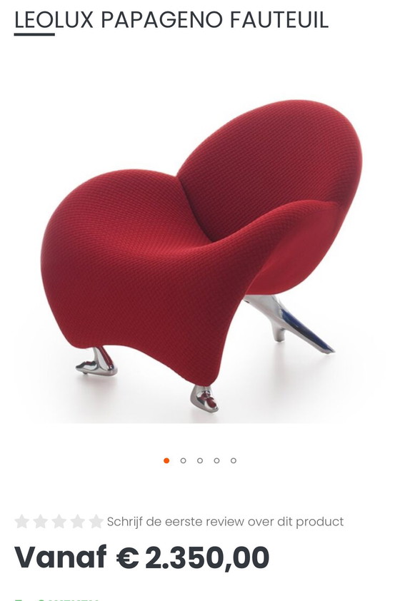 Image 1 of Leolux Papageno Ontwerp Stoel