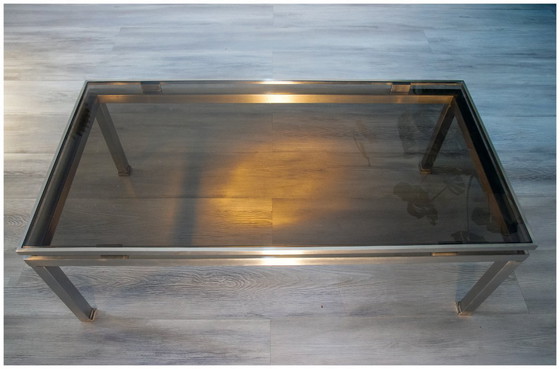 Image 1 of Tavolino da caffè del 1970 di Guy LEFEVRE per Maison JANSEN