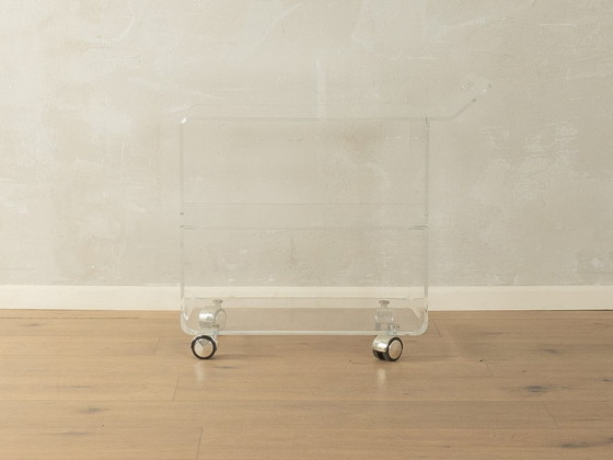 Image 1 of Table d'appoint en acrylique des années 1960, vintage