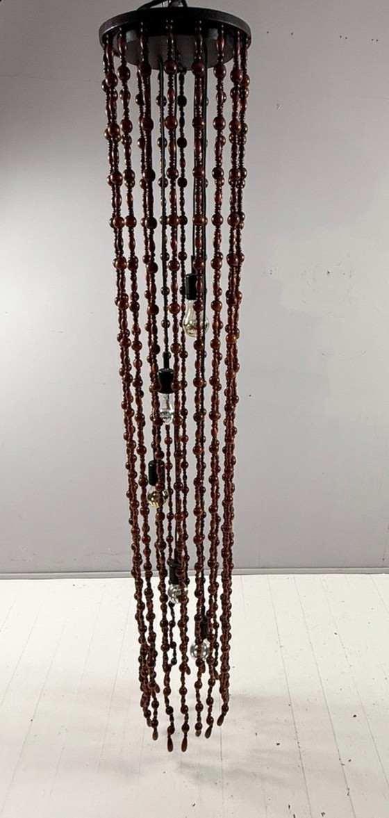 Image 1 of Lámpara colgante/cascada de gran tamaño de Temde, modelo: 887, Suiza, década de 1960.