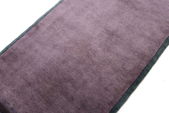 Image 1 of Alfombra de diseño moderno de Nepal 343 x 86 cm