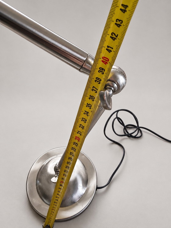 Retro IKEA Fermat (A9801) Industrielle Design Schreibtischlampe – Tischlampen, Metall (photo 7 of 9)