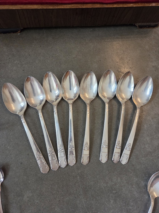 Wm Rogers & Son Silberbesteck-Set – Besteckkassetten, Silver (photo 11 of 14)