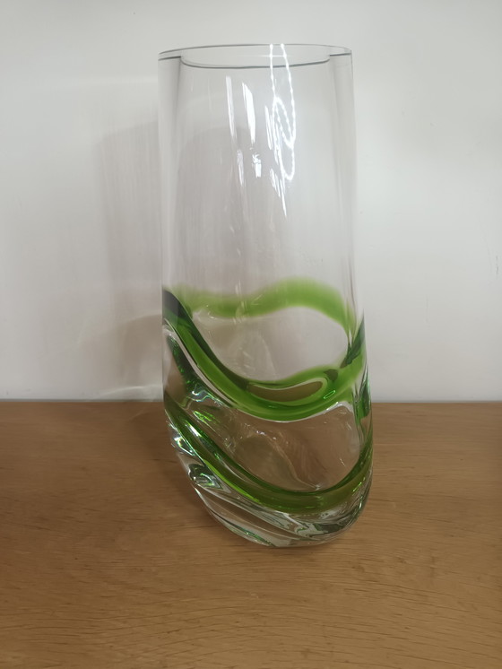 Image 1 of Kronos crystal vase.