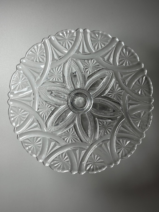 Image 1 of Val Saint Lambert - cake stand « Lucrèce » 1913
