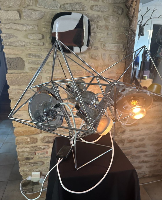 Image 1 of SCULPTURE LUMINEUSE POLIEDRA