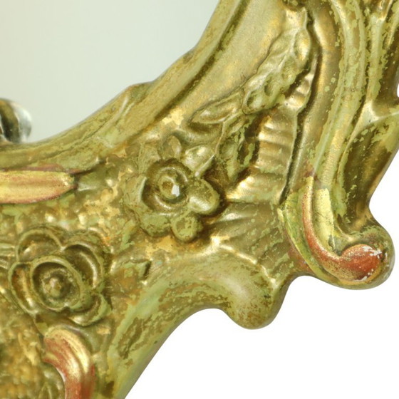 Image 1 of Zweedse Klassieke Spiegel Bladgoud Verguld 119cm