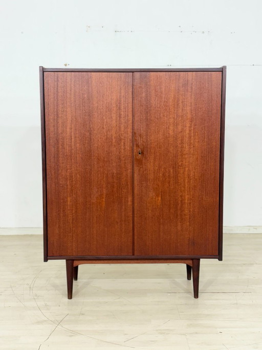 Danish teak linen cupboard / vintage cupboard / mid-century highboard