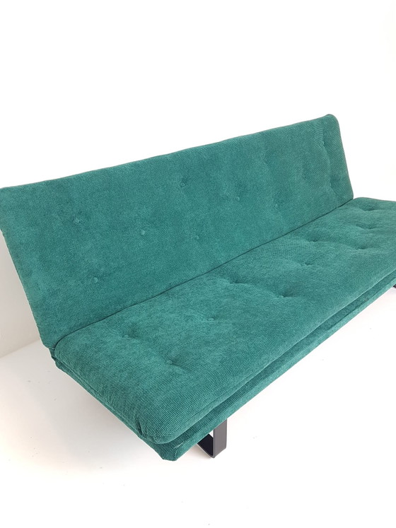 Artifort C684 3-Seater Sofa Vintage Design Kho Liang Le – 3-5 seaters, Metal, Polyester (photo 5 of 13)