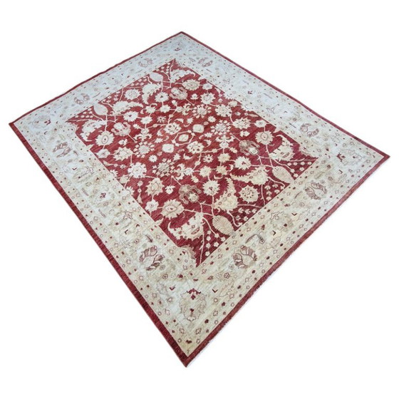 Hand-Knotted Wool Ziegler Rug Inspired Mahal Carpet, 305 x 250 cm – Tapis (photo 8 of 10)