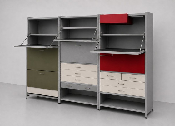 Gabinete Modular Metálico Gispen Modelo 5600 – Armarios, Metal (photo 10 of 15)
