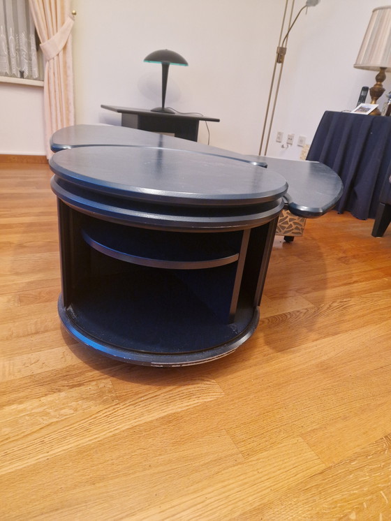 Image 1 of Leolux Meropida Coffee Table | Rotating Tops | Dutch Design